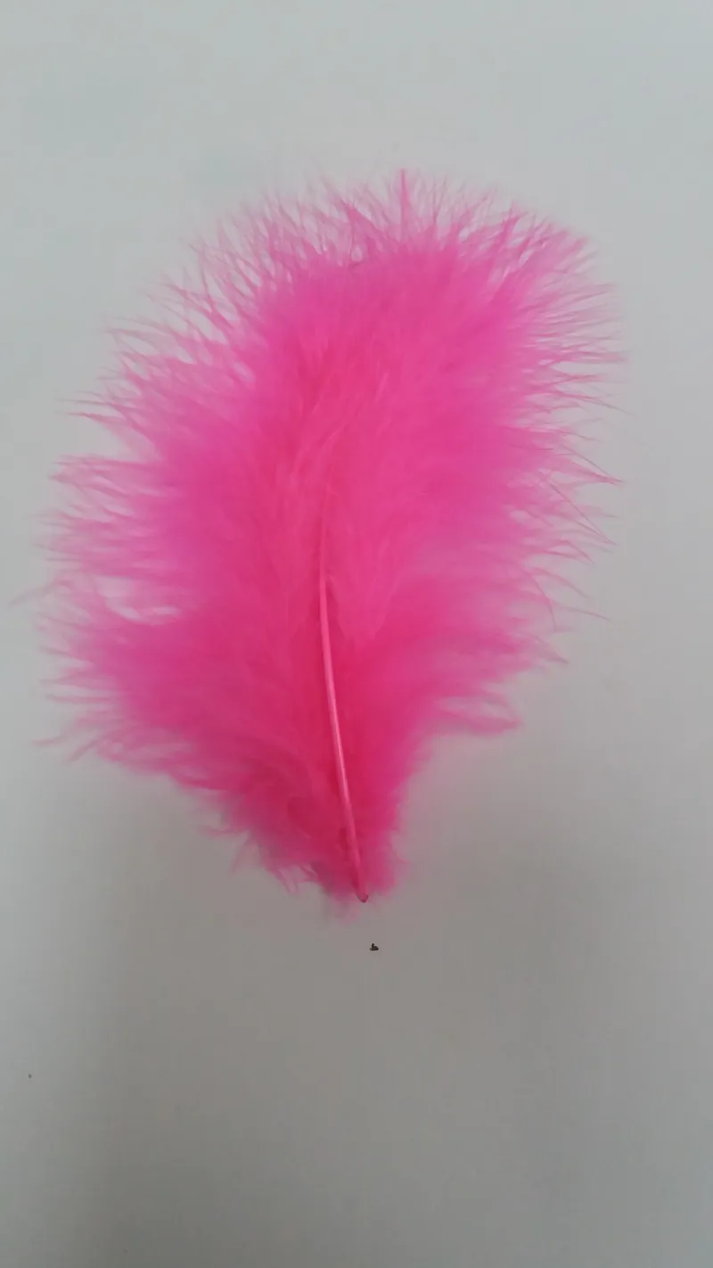 Flybox Premium Marabou in Fl.Pink-1